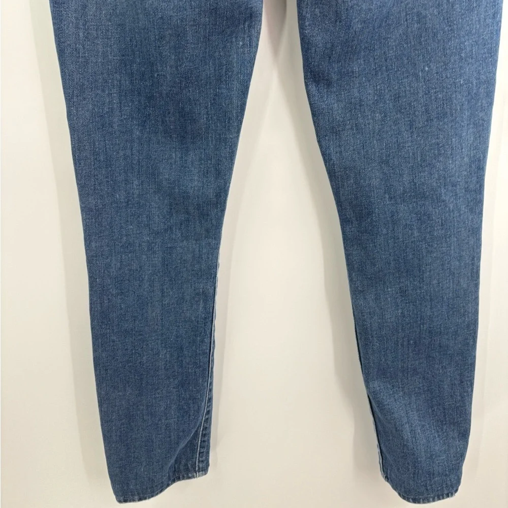 Mother denim the charmer satisfaction blue skinny jeans size 27